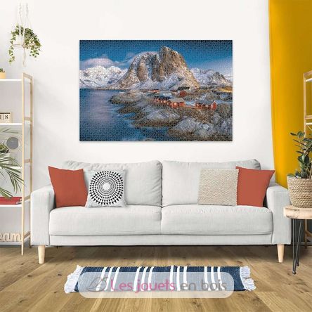 Puzzle Hamnoy Iles Lofoten 3000 pcs RAV17081 Ravensburger 6