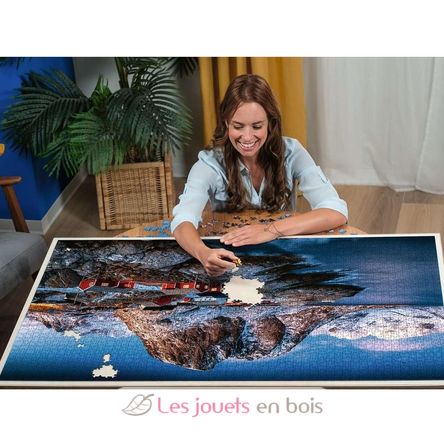Puzzle Hamnoy Iles Lofoten 3000 pcs RAV17081 Ravensburger 4