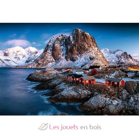 Puzzle Hamnoy Iles Lofoten 3000 pcs RAV17081 Ravensburger 2