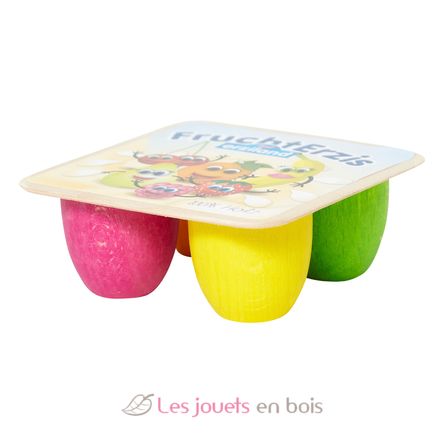 kit salade de fruits à couper en bois, jouet pour dinette, ERZI