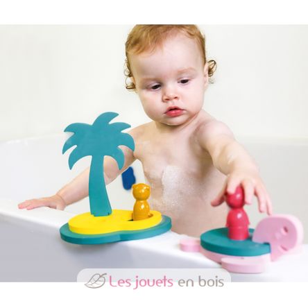Puzzle de bain - L'île aux trésors QU-171942 Quut 4