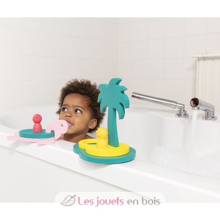 Puzzle de bain - L'île aux trésors QU-171942 Quut 7