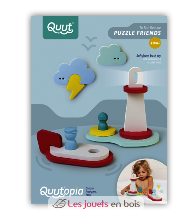 Puzzle de bain - A la rescousse QU-172109 Quut 8