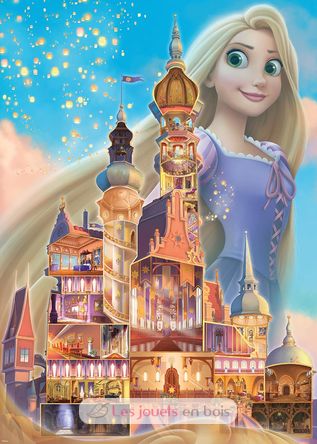 Puzzle Raiponce Châteaux Disney 1000 Pcs RAV-17336 Ravensburger 2