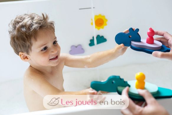 Puzzle de bain - Dans la jungle QU-173755 Quut 3