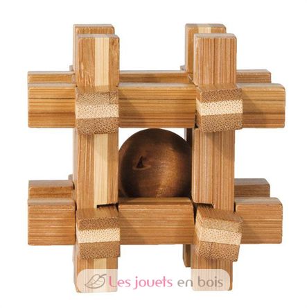 Casse-tête bambou Boîte à bille RG-17466 Fridolin 1