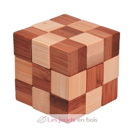 Mini Puzzle 3D en bois « Noeud»