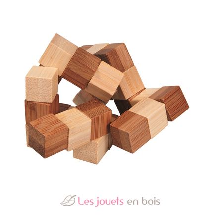 Casse-tete cube en bois en forme de serpent - Acheter votre casse-tête &  jeux de logique