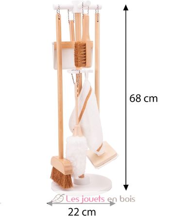 Set de ménage en bois NCT18375 New Classic Toys 9