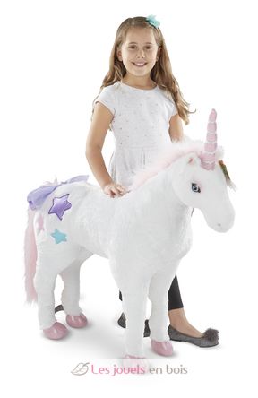 Peluche géante Licorne MD18801 Melissa & Doug 3