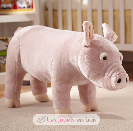 Peluche géante Cochon MD18833 Melissa & Doug 4