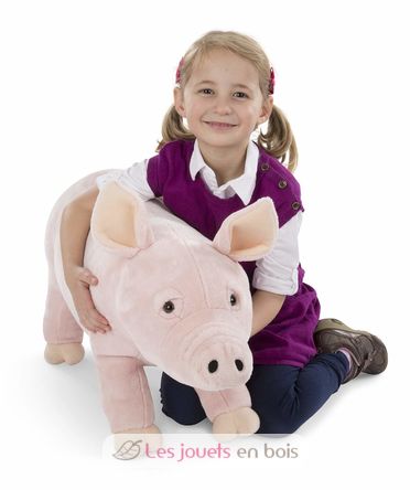Peluche géante Cochon MD18833 Melissa & Doug 3