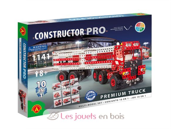 Constructor Pro - Camion Premium Truck 10 en 1 AT-1913 Alexander Toys 1