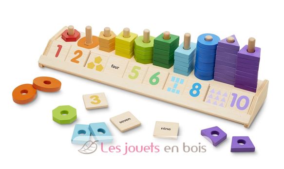 Empileur de formes et de comptage MD-19275 Melissa & Doug 2