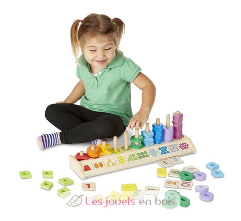 Empileur de formes et de comptage MD-19275 Melissa & Doug 4