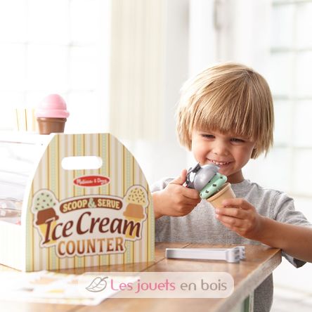 Comptoir à crème glacée MD19286 Melissa & Doug 3