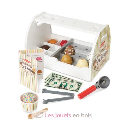 Comptoir à crème glacée MD19286 Melissa & Doug 2