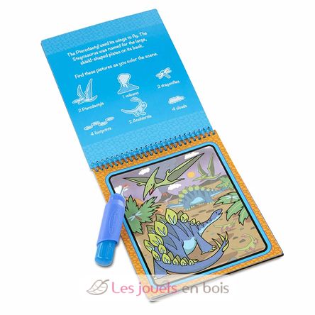 Melissa and doug water wow dinosaur outlet