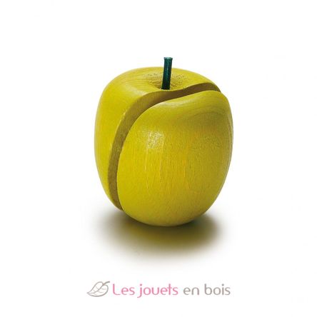 Pomme en bois à couper ER19366 Erzi 1