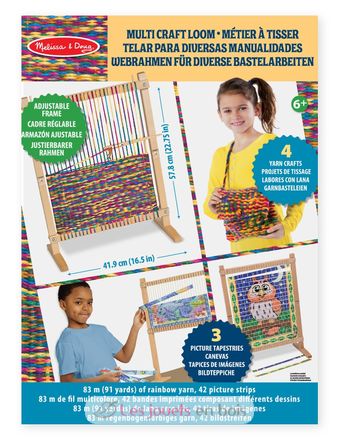 Métier à tisser en bois MD-19381 Melissa & Doug 4