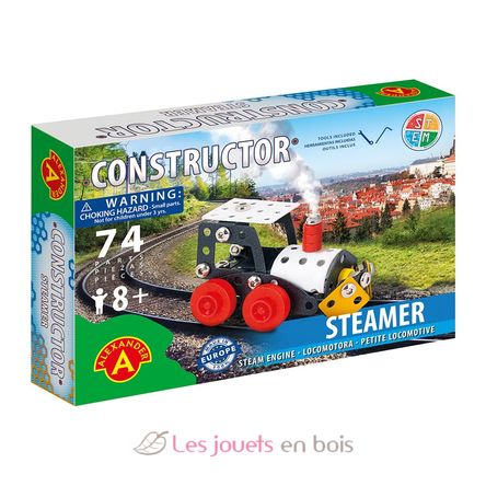 Constructor Steamer - Locomotive AT-1954 Alexander Toys 3