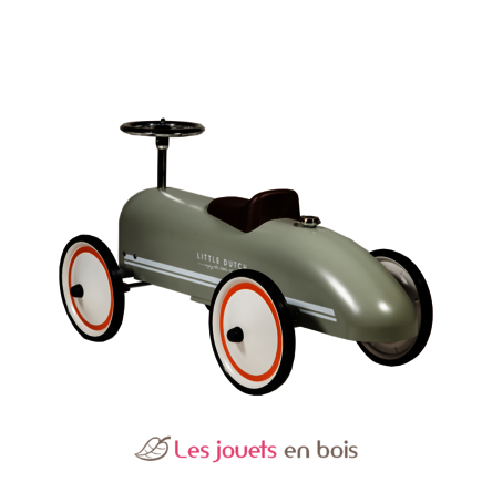 Porteur voiture rétro Olive LD2005389 Little Dutch 3