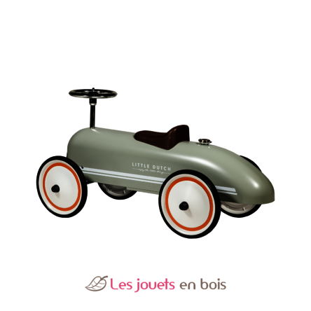 Porteur voiture rétro Olive LD2005389 Little Dutch 9