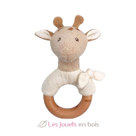 Hochet en bois Léonie la girafe EG120810 Egmont Toys 1