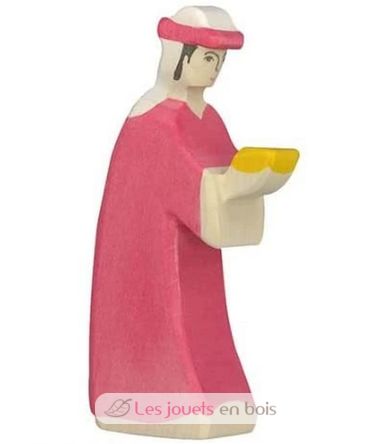 Figurine Crèche de Noël - Gaspard 3 HZ80305 Holztiger 1