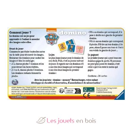 Jeu de domino Pat'Patrouille RA-20739 Small foot company 3