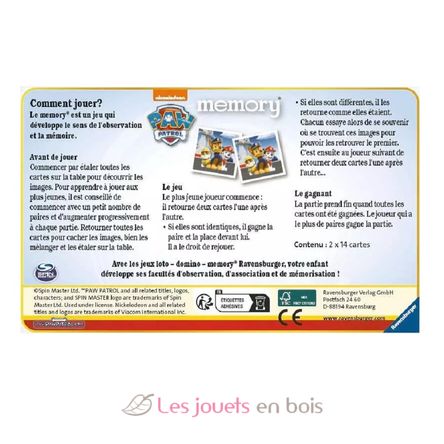 Memory Pat'Patrouille RA-20740 Ravensburger 4