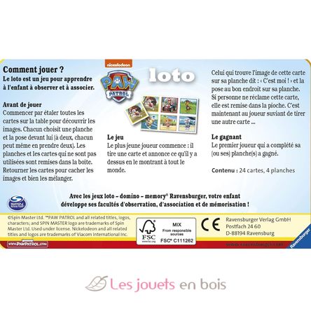 Loto Pat'Patrouille RA-20741 Ravensburger 3