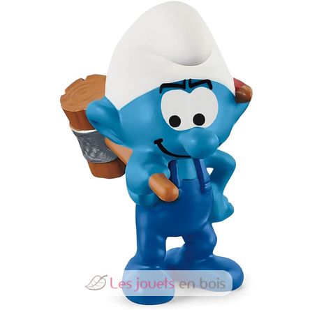 Figurine Schtroumpf bricoleur SC-20832 Schleich 1