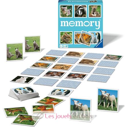 Grand memory Bébés animaux RA-20879 Ravensburger 2