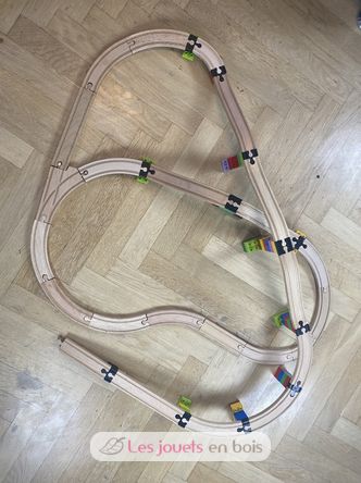 Builder Set Small - 12 connecteurs de rails Toy2-21001 Toy2 7