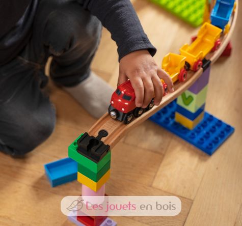 Jeu pour enfant, Croisement 4 voies pour train Duplo -  France