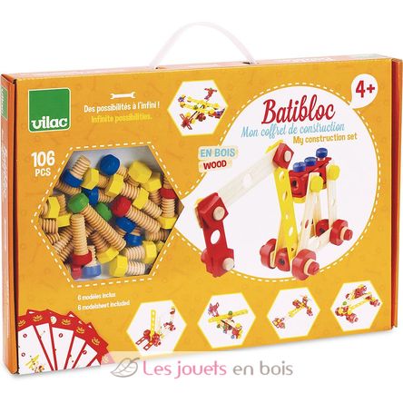 Coffret de construction Batibloc V2139-4391 Vilac 1