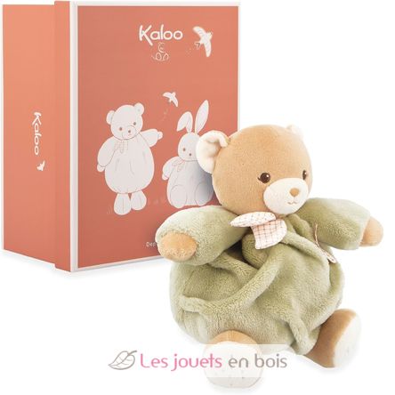Peluche Ours Patapouf vert 17 cm K214007 Kaloo 1