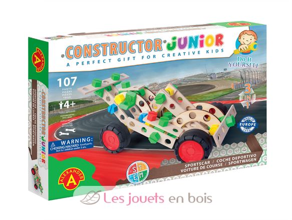 Constructor Junior 3x1 - Voiture de course AT-2158 Alexander Toys 1