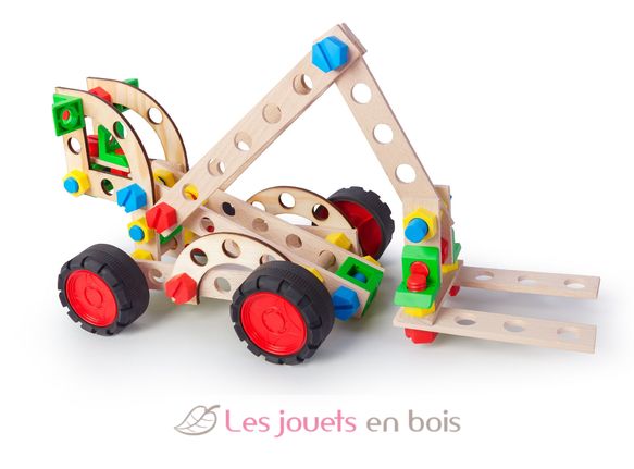 Constructor Junior 3x1 - Chariot élévateur AT-2159 Alexander Toys 2