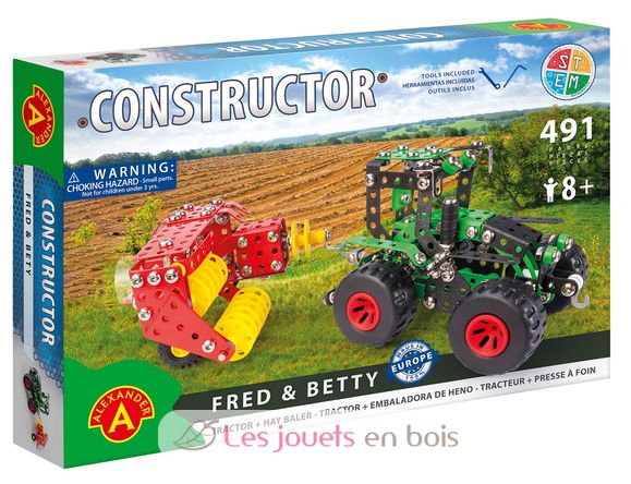 Constructor Fred et Betty AT-2162 Alexander Toys 2