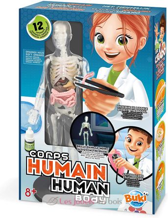 Corps humain - Buki France 2163 - Coffret scientifique pour enfant