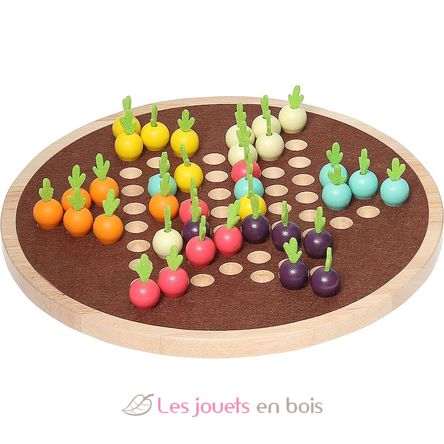 Jeu de dames chinoises La traversée du potager V2165 Vilac 4