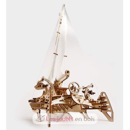 Puzzle 3D Trimaran Mérihobus U-70059 Ugears 2