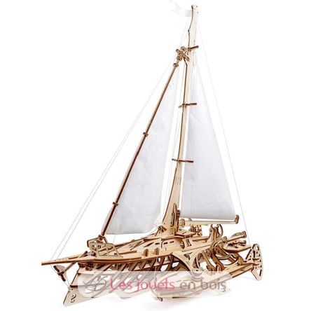 Puzzle 3D Trimaran Mérihobus U-70059 Ugears 1