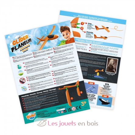 Planeur 48 cm BUK2174 Buki France 5