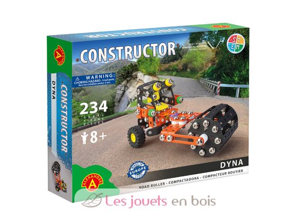 Constructor Dyna - Rouleau compresseur AT-2176 Alexander Toys 1