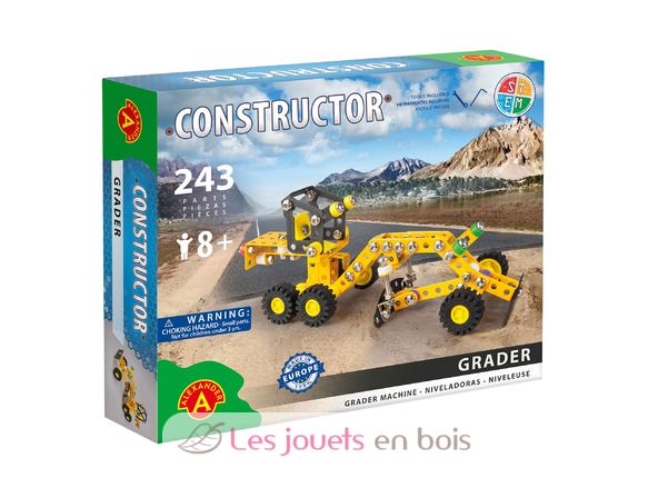 Constructor Grader - Niveleuse AT-2177 Alexander Toys 1