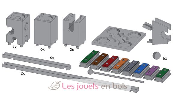 Circuit à billes musical Mezzo XY-22012 Xyloba 2