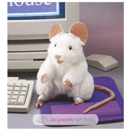 Marionnette à main Souris blanche FO-2219 Folkmanis 2